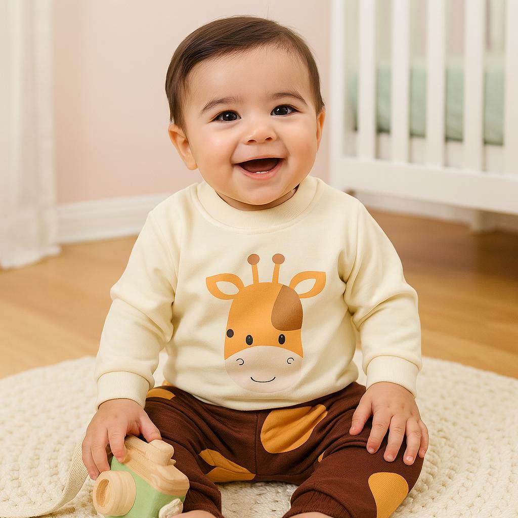 The lucky  omuzdan çıtçıtlı mevsimlik 2 parça takım