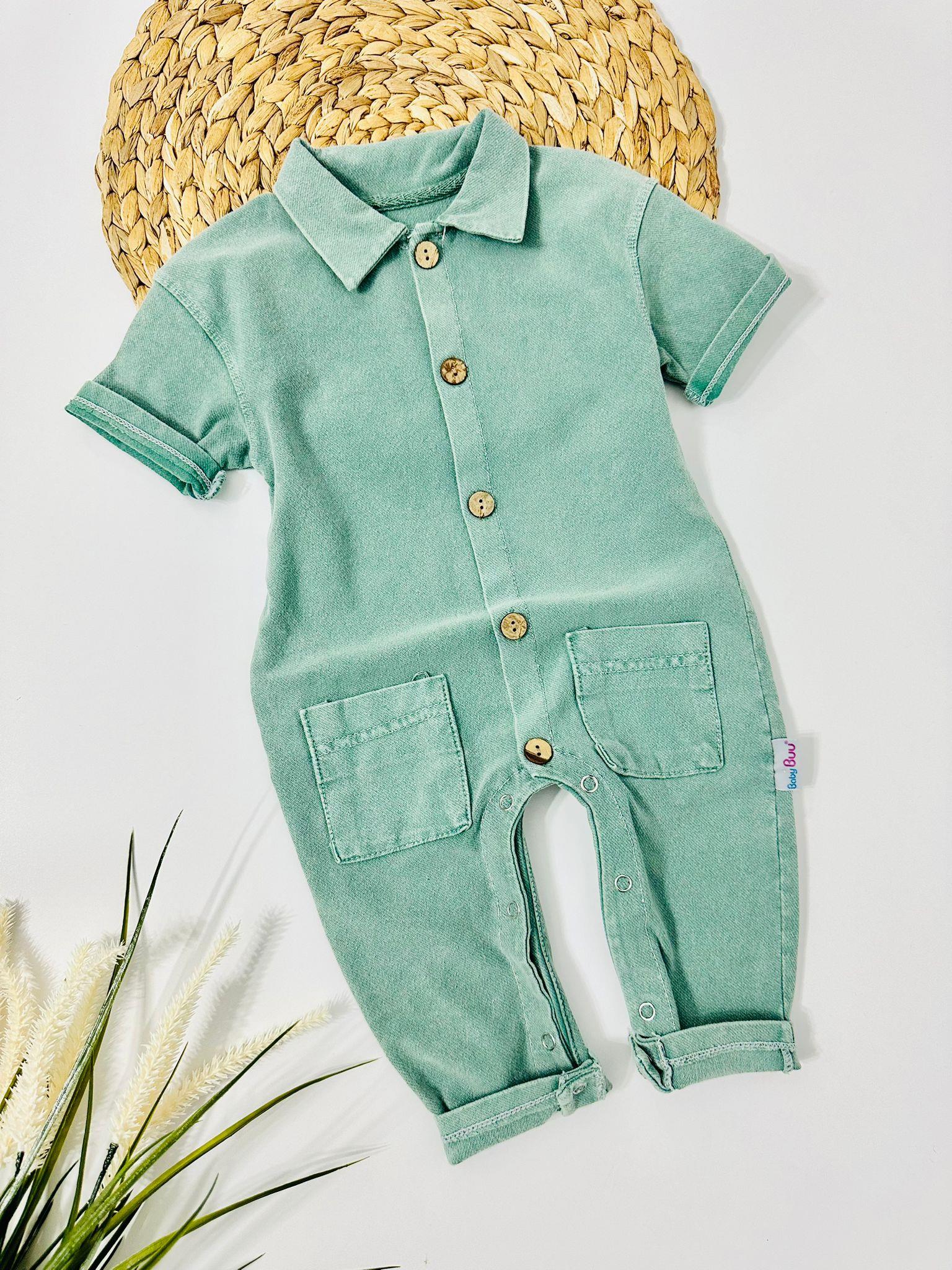 Torba Cep Detay Örme Kot Tulım - Yeşil