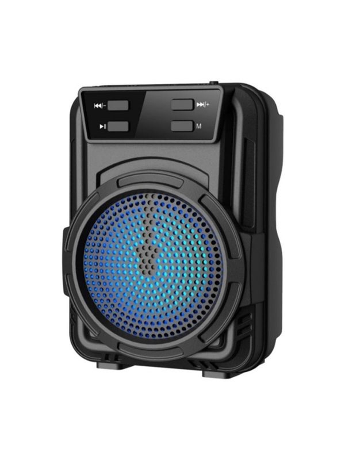 Işıklı Kablosuz Hoparlör Bluetooth Speaker Ses Bombası Mini Led Işıklı  FmRadyo/SdKart/Usb