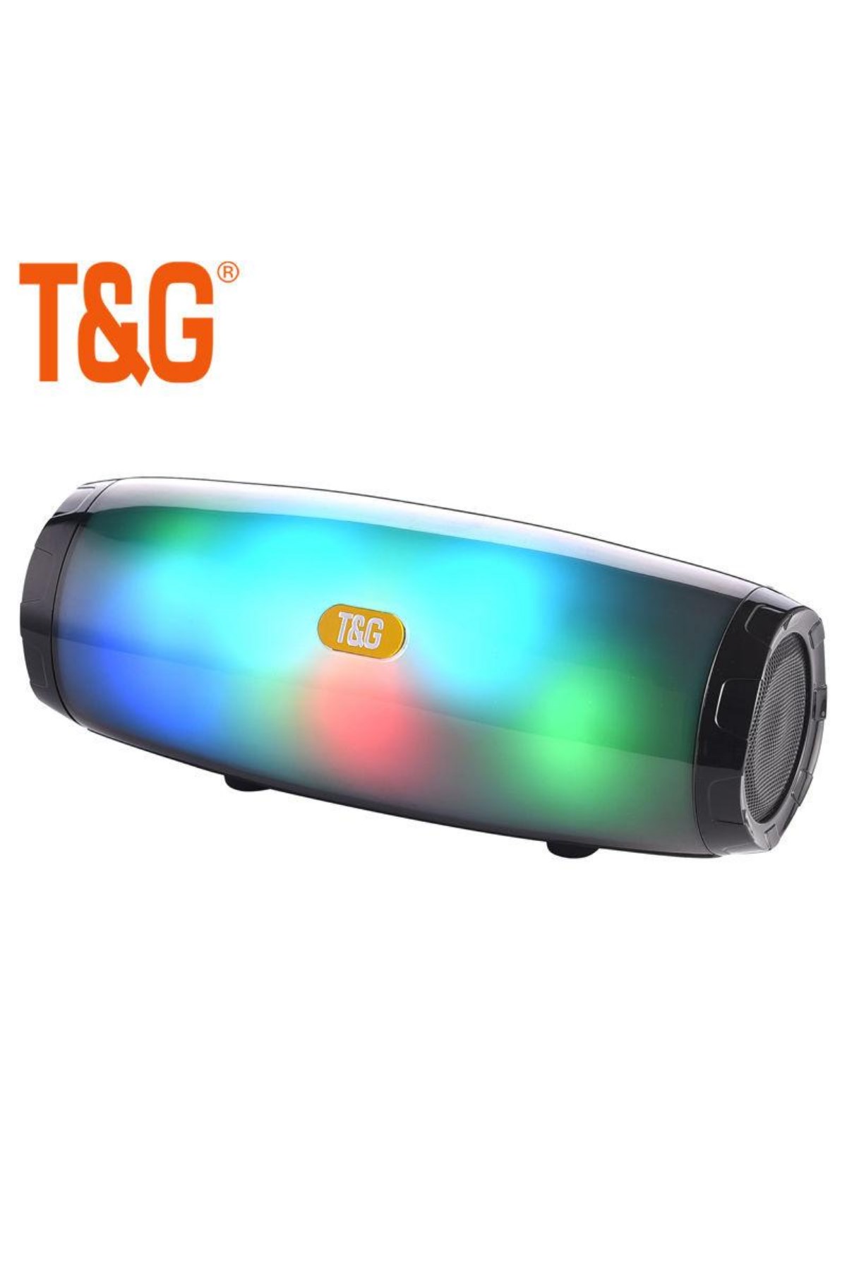 Orijinal T&G 165 Işıklı Speaker Kablosuz Bluetooth Hoparlör Ses Bombası