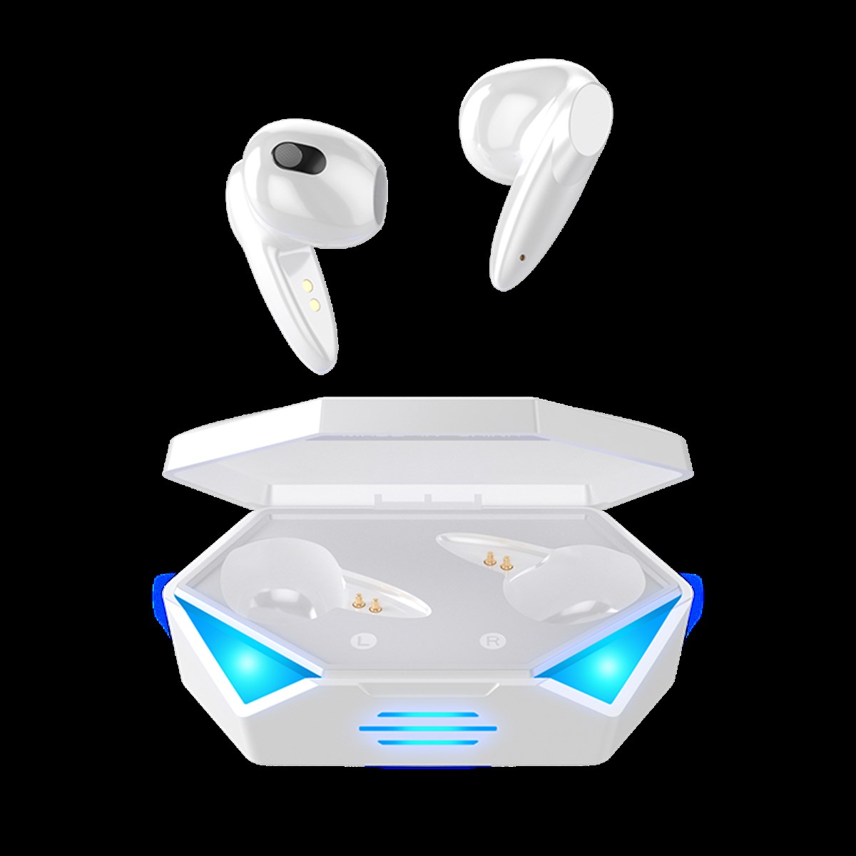 Oyuncu Kulaklığı Kablosuz Kulakiçi Rgb Işıklı Çift Mikrofonlu 3 Modlu  Bluetooth 5.2 Tg-G20