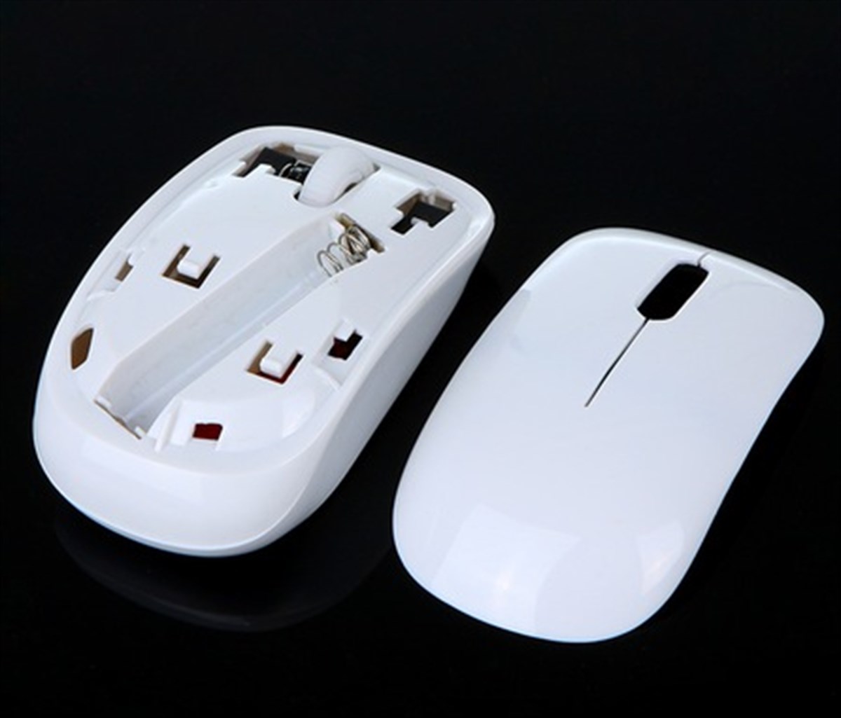 TeknoMarketim Mini Kablosuz Klavye Mouse Seti Smart Tv ve Pc Uyumlu PG8030  BEYAZ