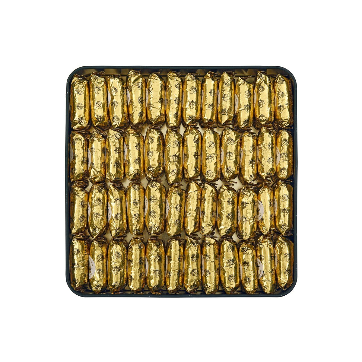 Sade Çukulat İncir 1 Kg Metal Kutu