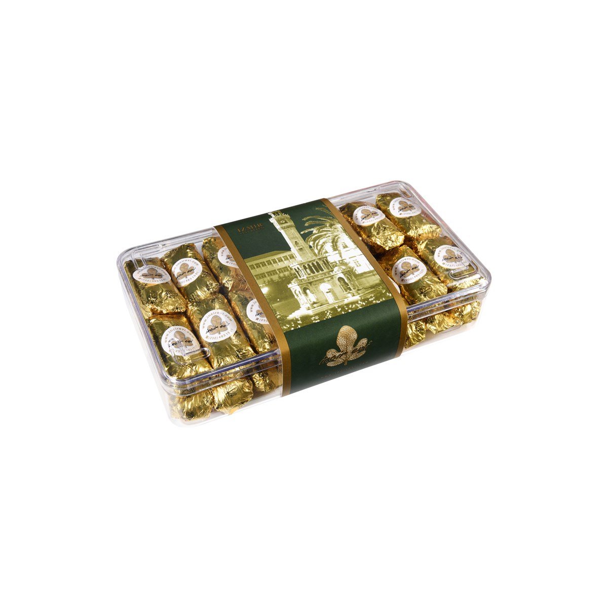 Sade Çukulat Kuru İncir 800 G Pleksi Kutu