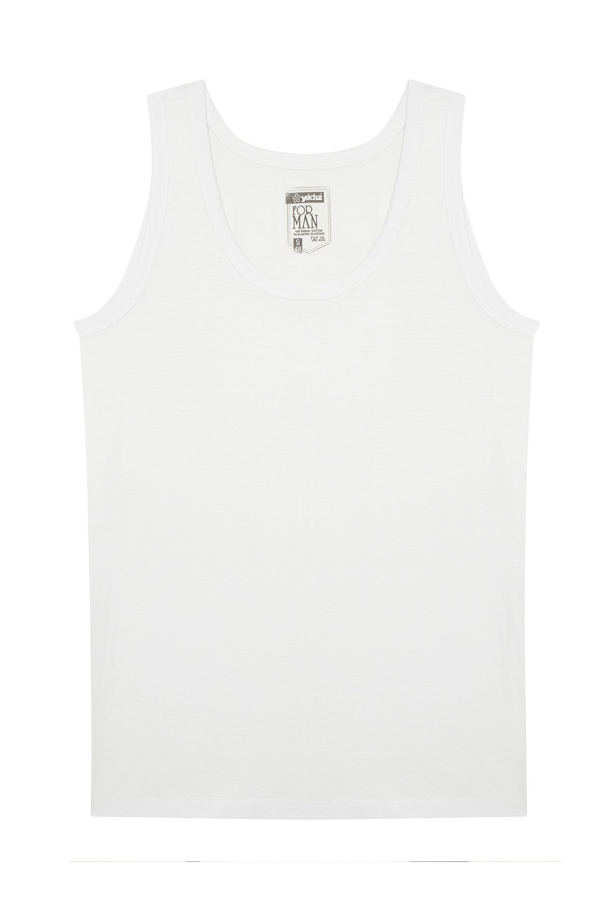 370 Yıldız Formen Beyaz Atlet