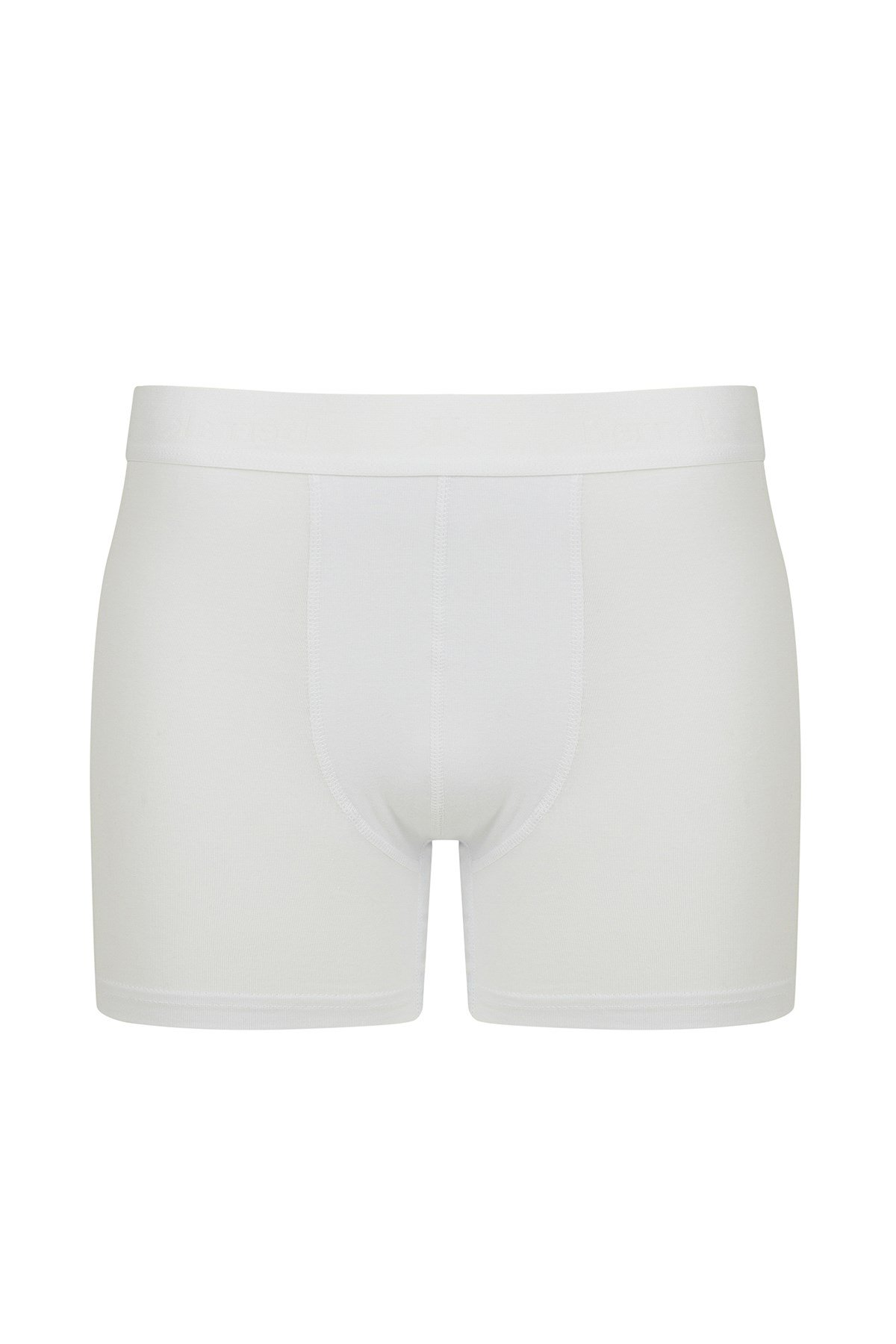 4476 BERRAK DÜZ BOXER 15TL BEYAZ