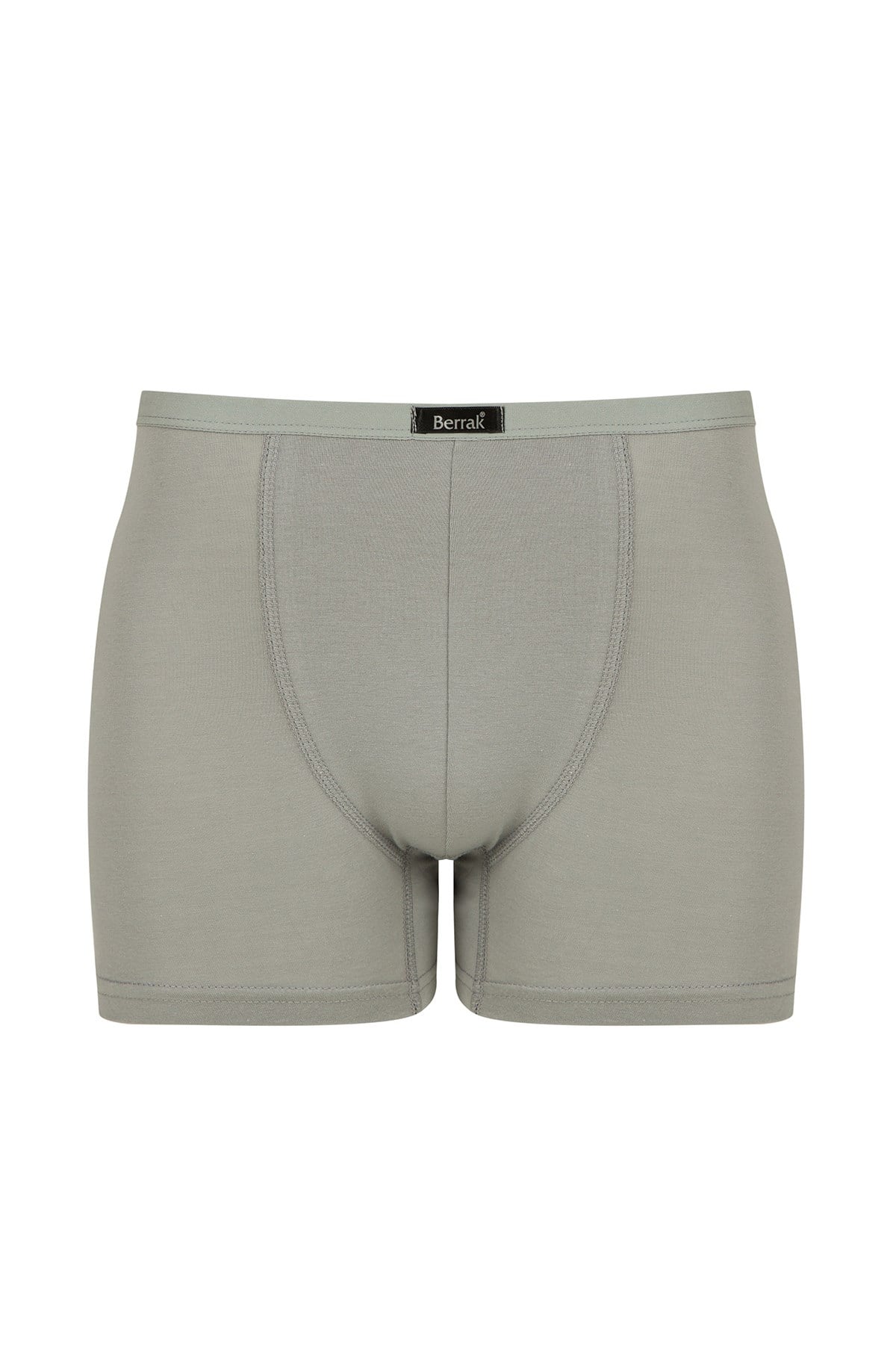 4488 BERRAK İNCE BEL DÜZ BOXER 15TL GRİ