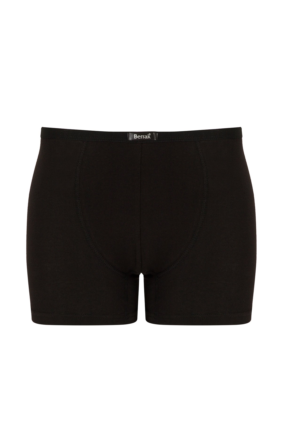 4488 BERRAK İNCE BEL DÜZ BOXER 15TL SİYAH