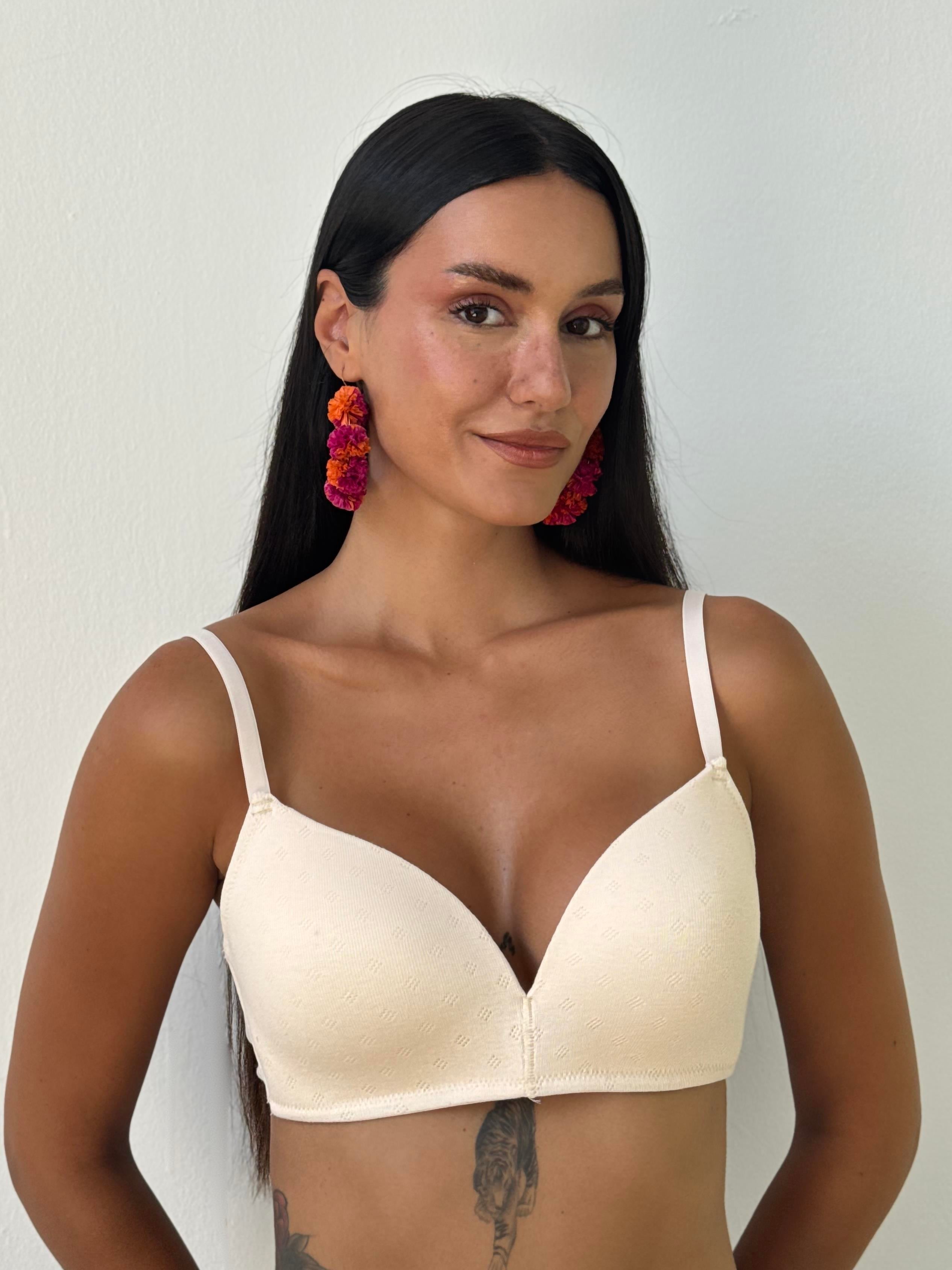 Desenli Desteksiz Balensiz Sütyen (721)