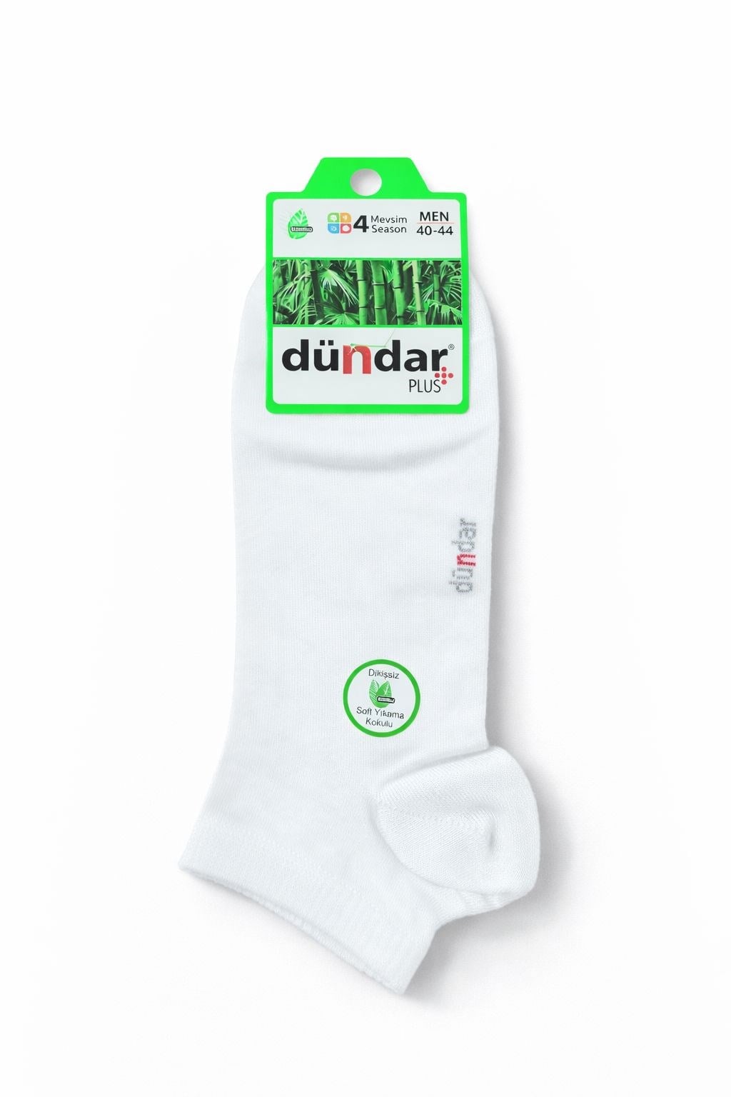 Dündar Bambu Erkek Beyaz Patik