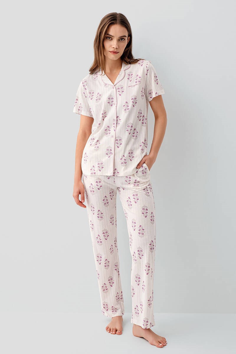 Pierre Cardin Kadın Pembe Pijama Takımı