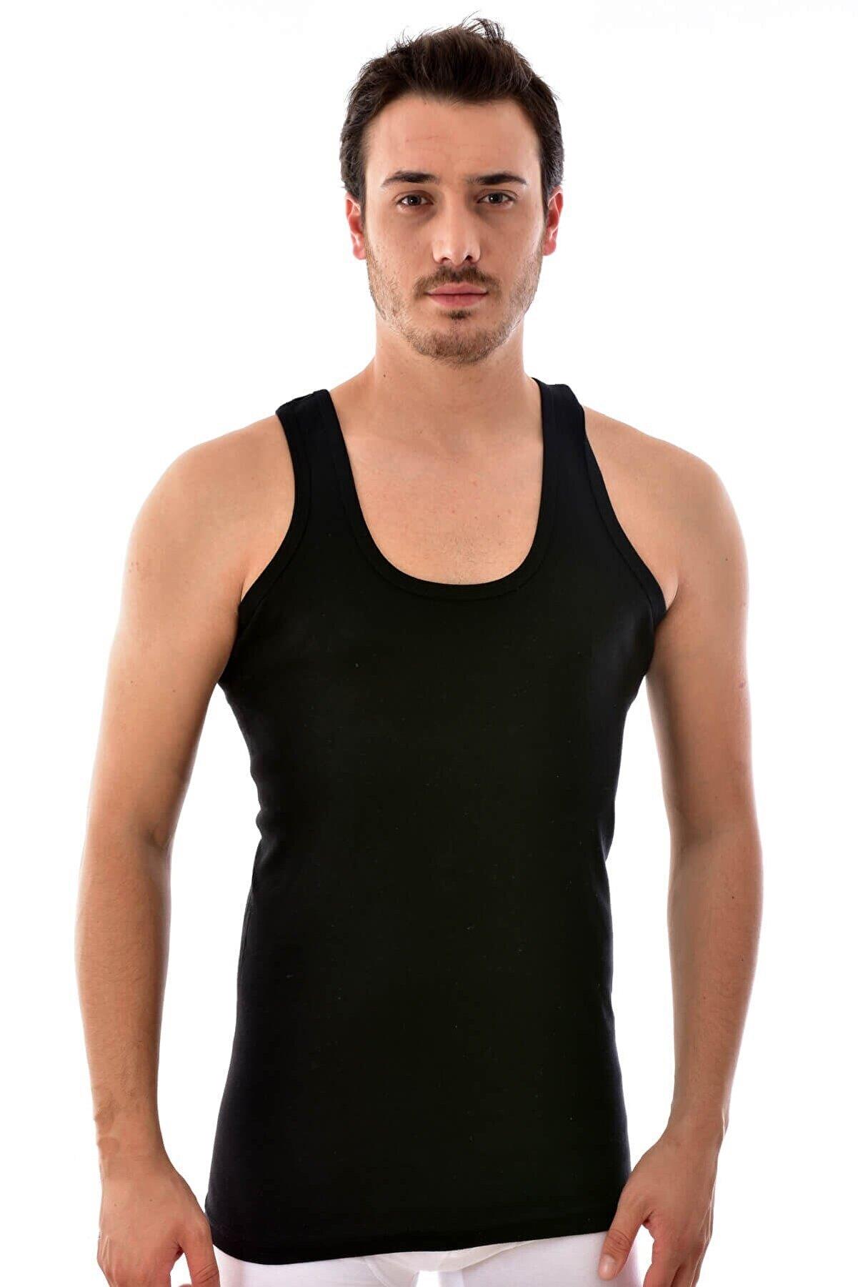 Tutku Erkek Ribana Siyah Atlet 0102