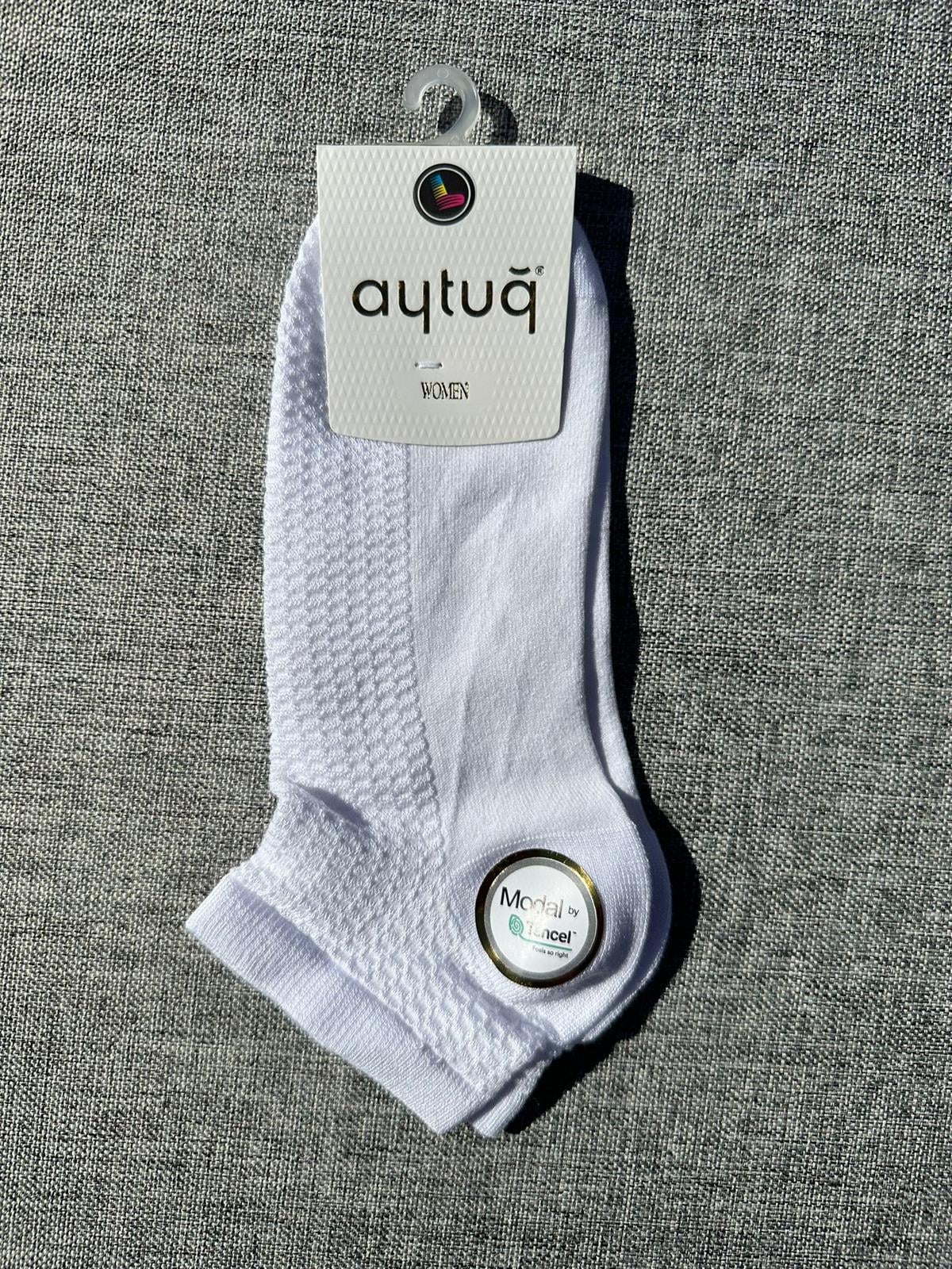 Aytuğ Bayan Desenli Modal Patik