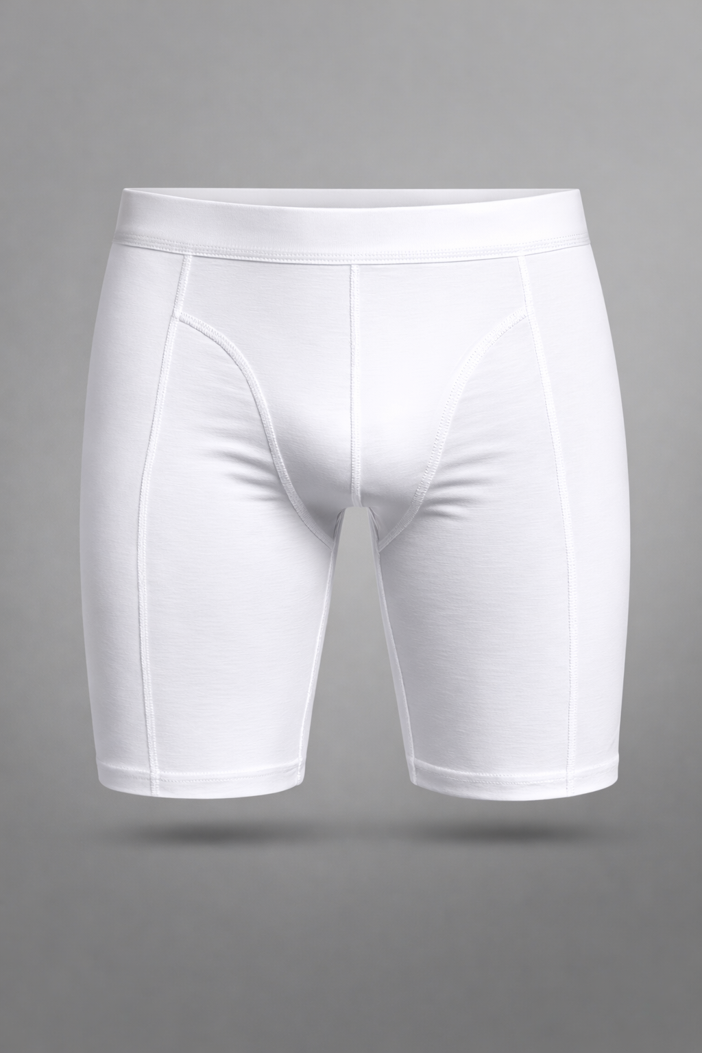 Berrak Beyaz Uzun Boxer - 1125