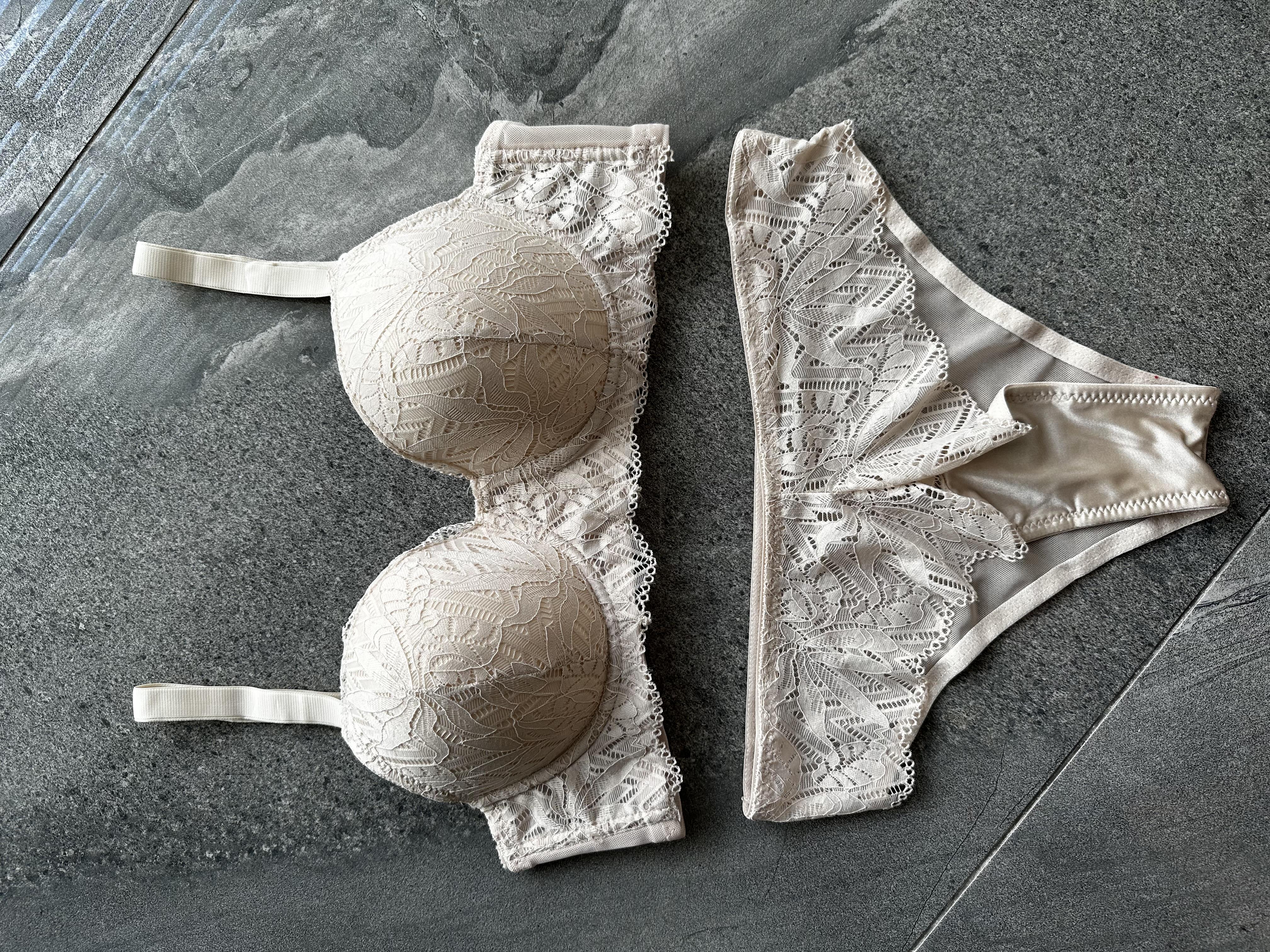 Cansoy Dantelli C Kap Sütyen Takımı