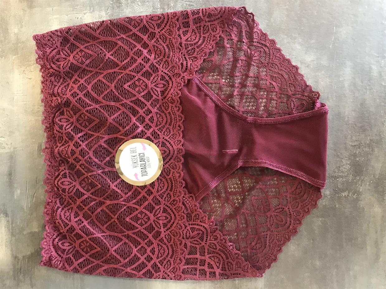 Dantelli Y.Bel Bordo Toparlayıcı Külot 4761