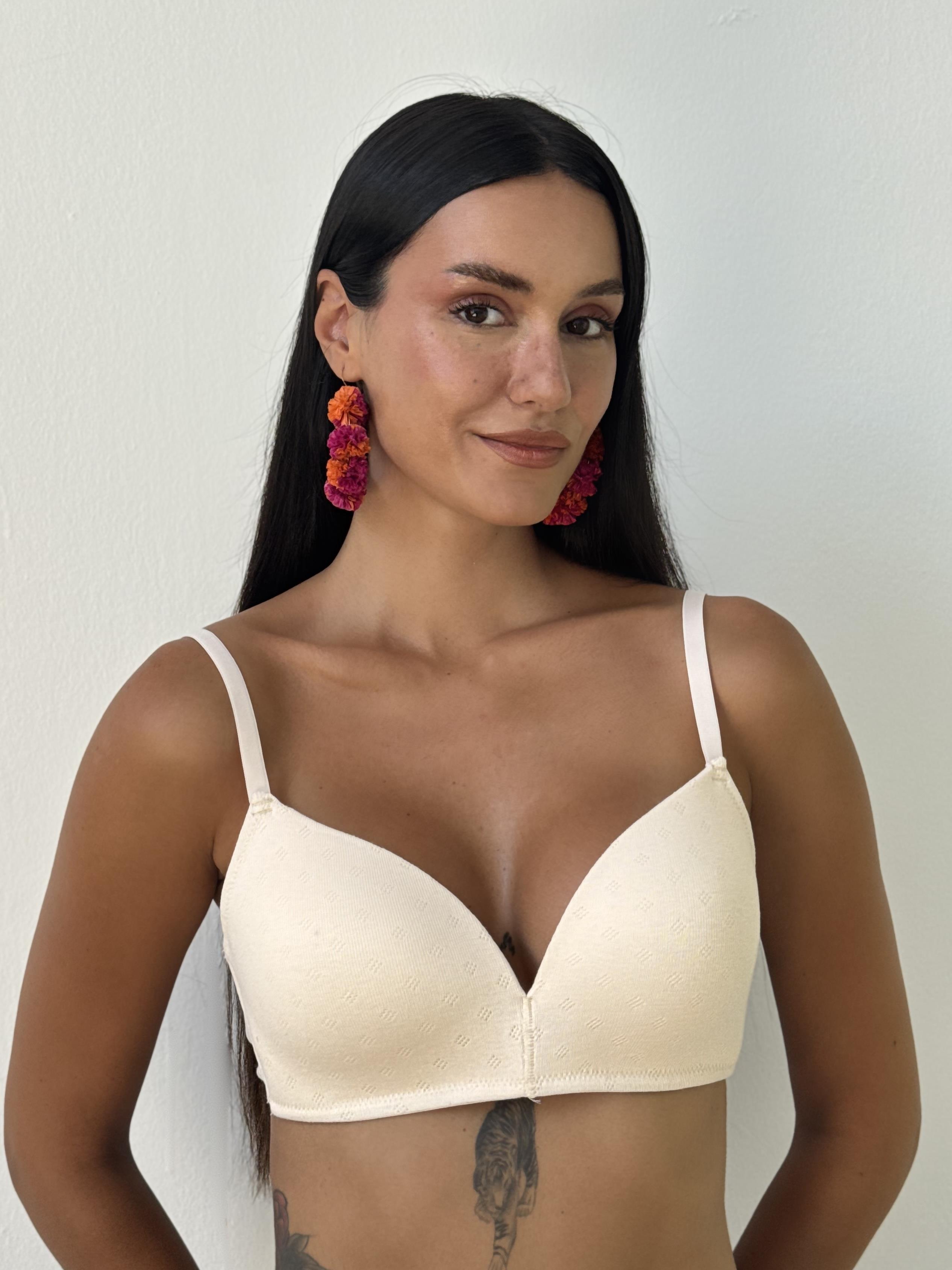 Desenli Desteksiz Balensiz Sütyen (721)