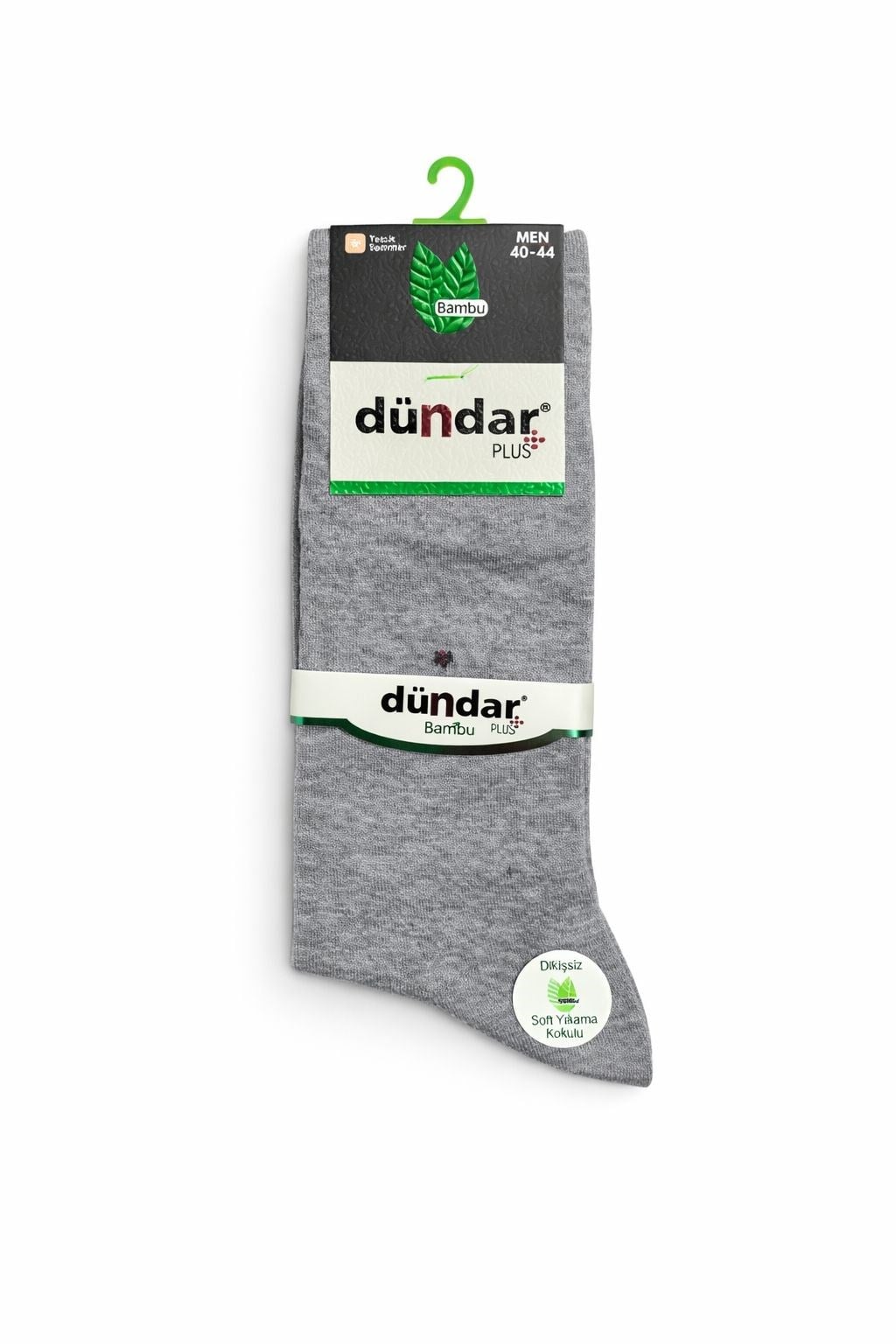 Dündar Erkek Bambu Yazlık Gri Çorap