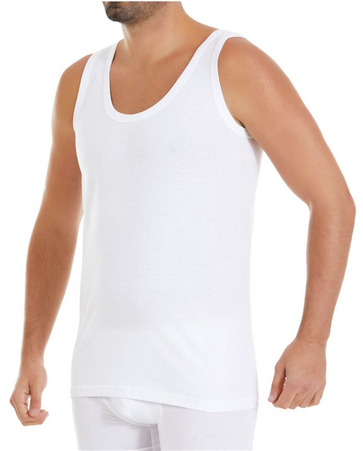 Erkek Beyaz Suprem Atlet (00)