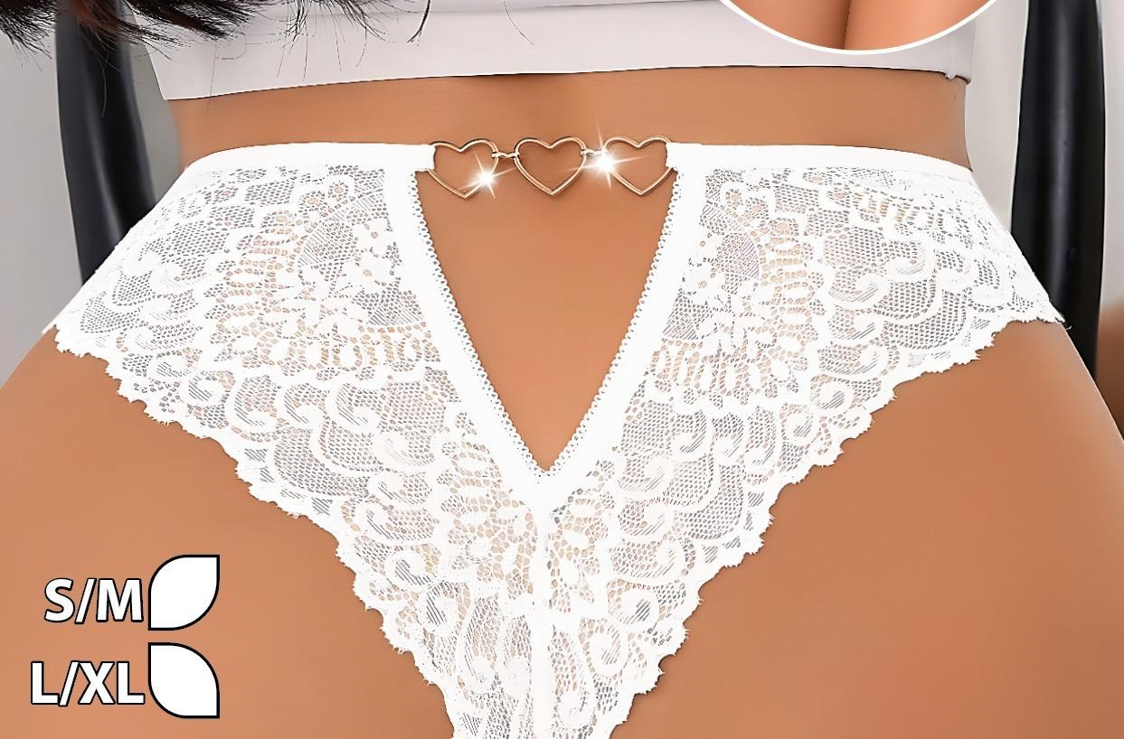 Fantazi Dantelli Beyaz Külot 322