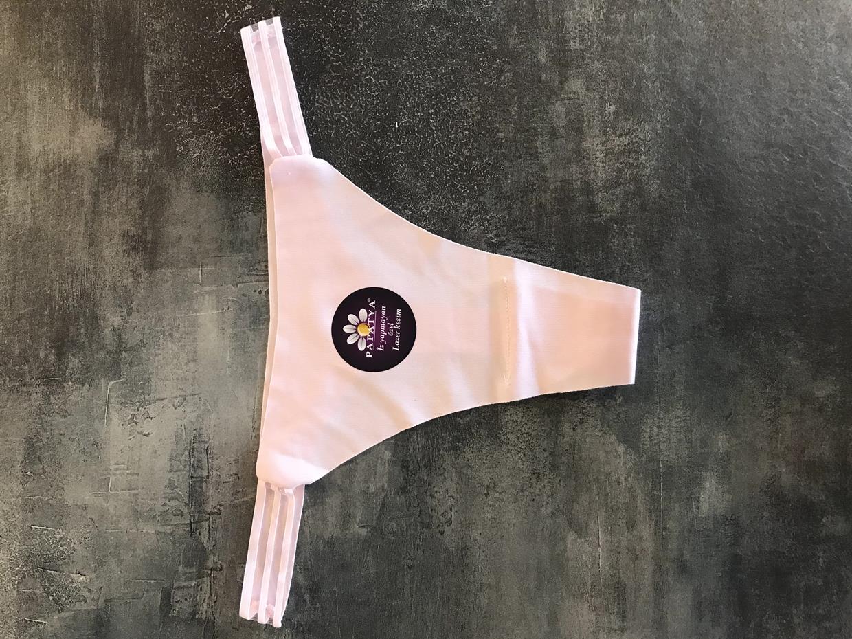Lazer Kesim Pembe Tanga 4675