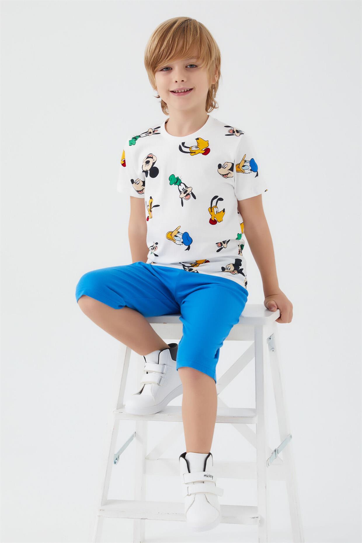 Micky Mouse Çocuk Kapri Takım