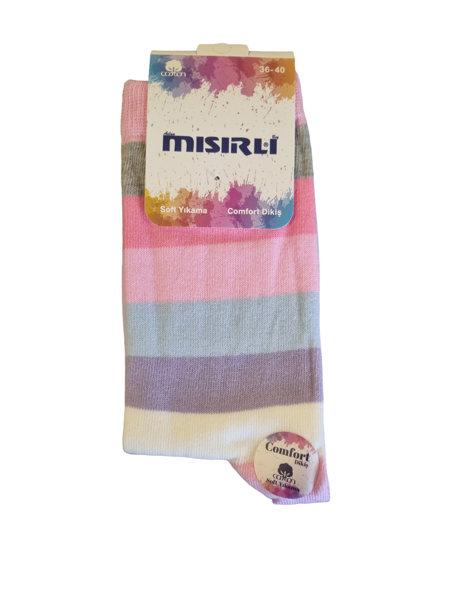 Mısırlı Renkli Bayan Patik