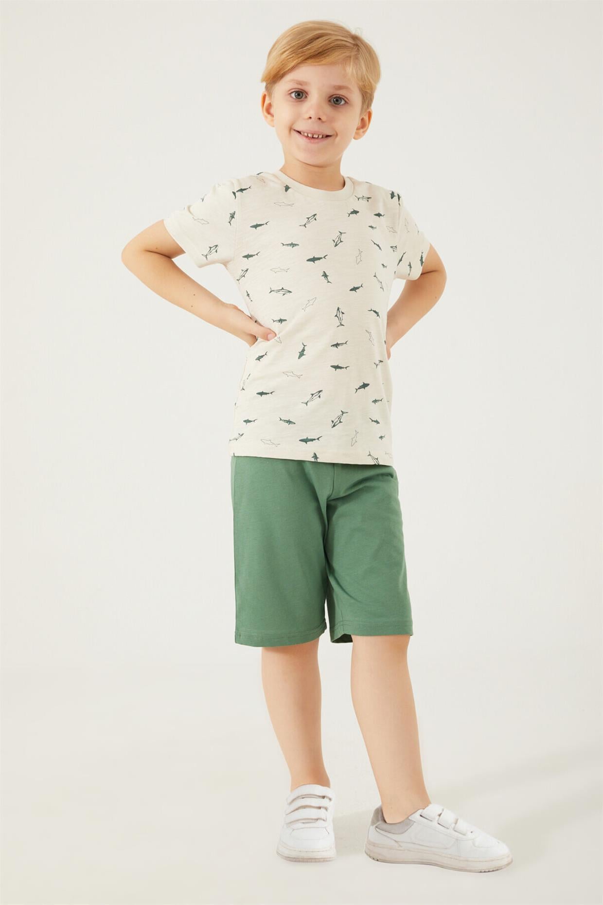 Rolypoly Erkek Çocuk Bermuda Takım