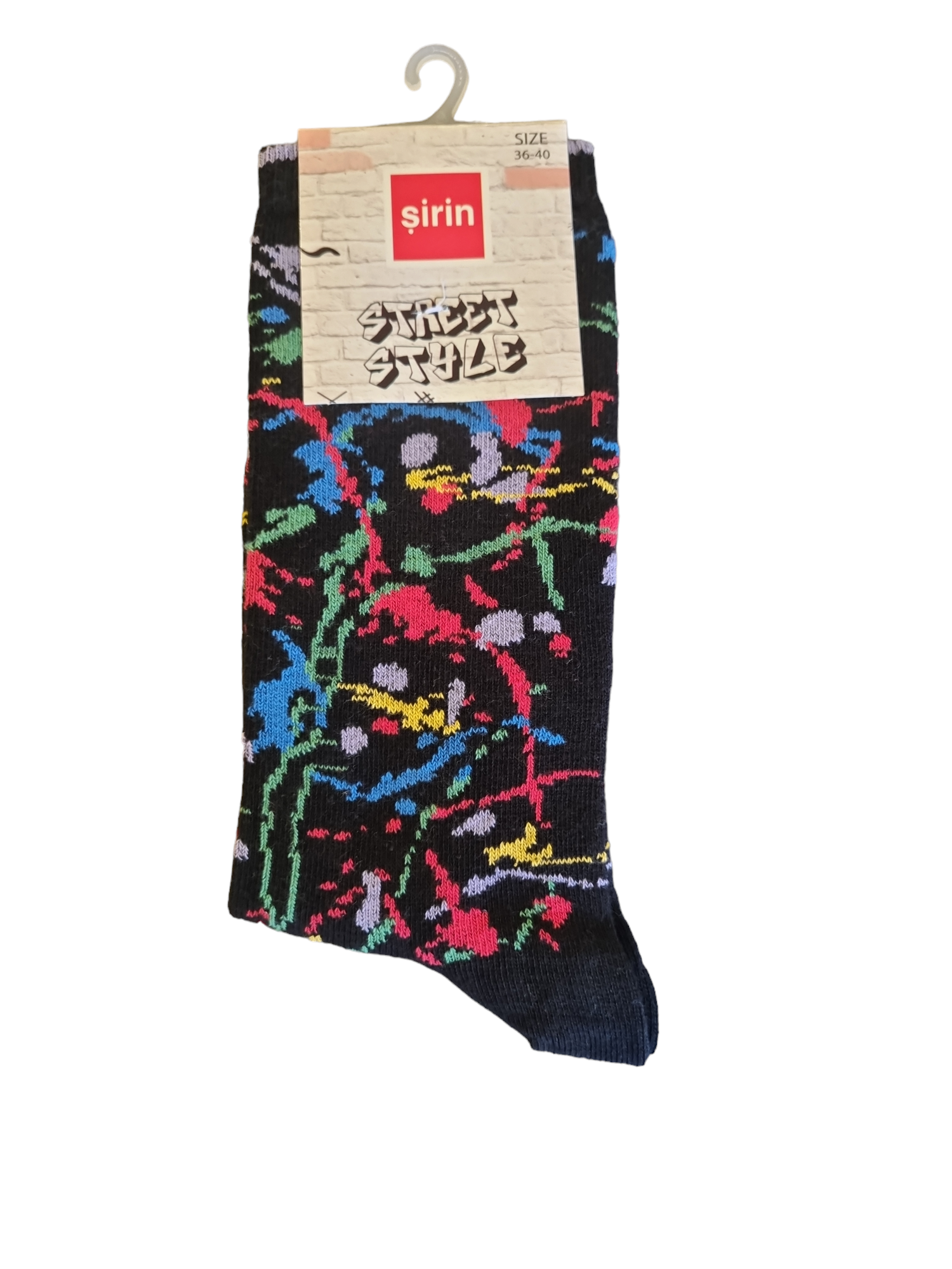 Şirin Street Style Desenli Asorti-1 Patik (4205-2)