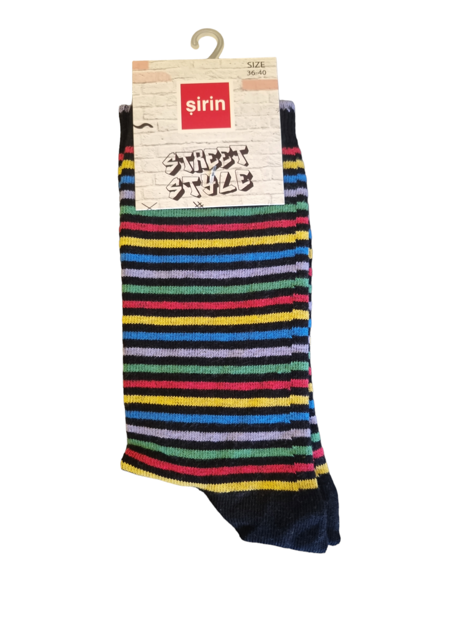 Şirin Street Style Desenli Asorti-3 Patik (4205-2)