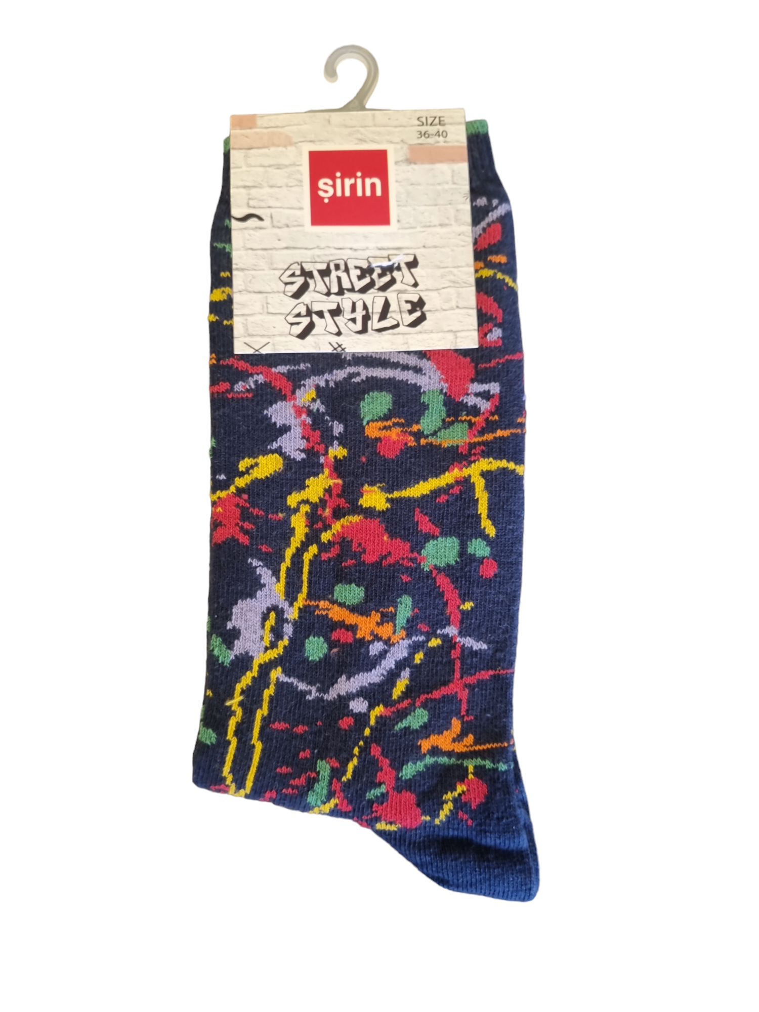 Şirin Street Style Desenli Asorti-4 Patik (4205-2)