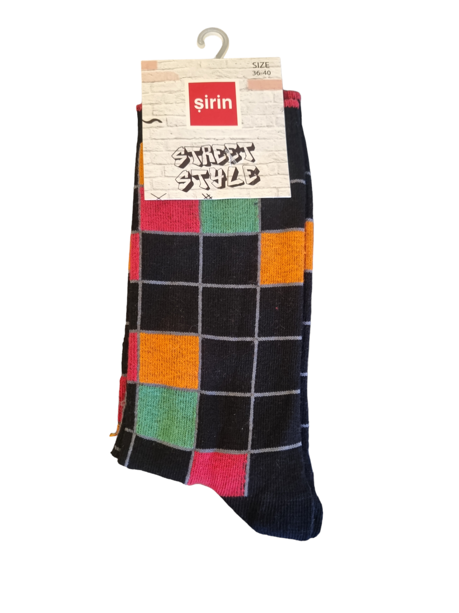 Şirin Street Style Desenli Asorti-5 Patik (4205-2)