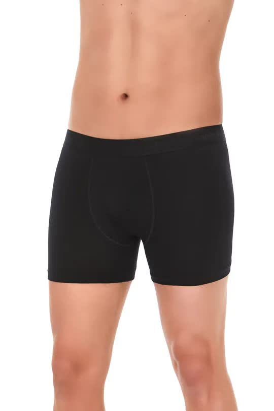 Yıldız Erkek Modal Siyah Boxer  - 40