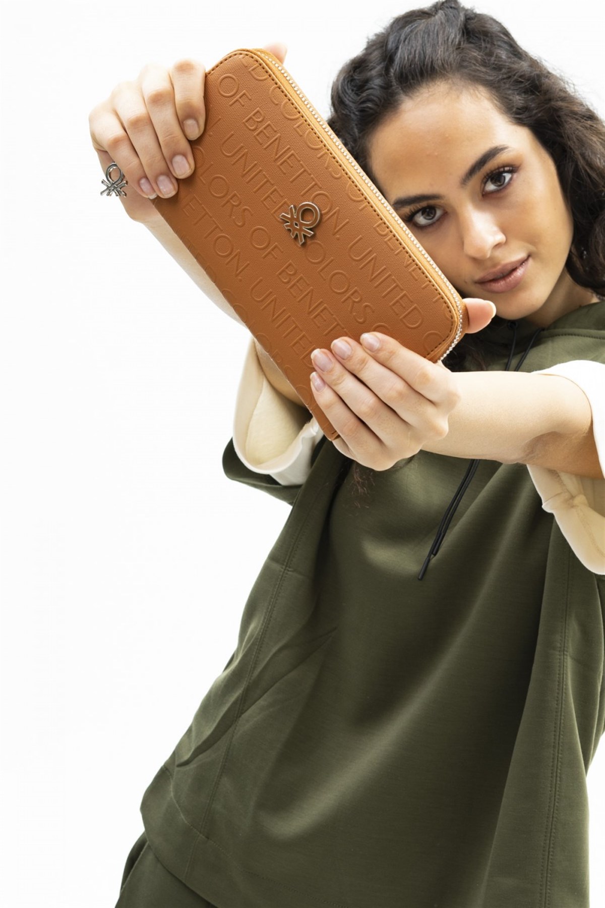 benetton bayan cüzdan bnt56221KBNT562BAK-04BENETTON