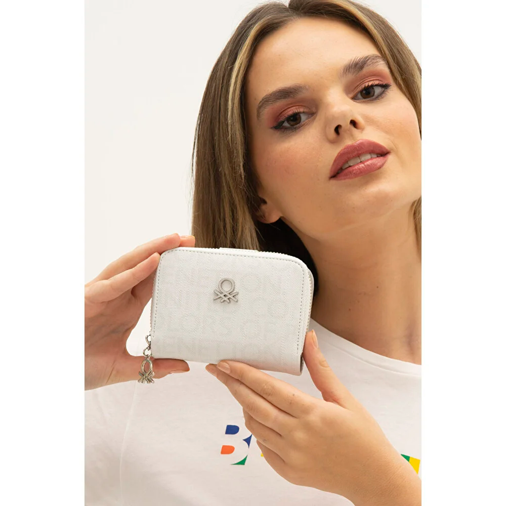 benetton cüzdan bnt_1307 Beyaz-A.GriKADIN EL ÇANTA