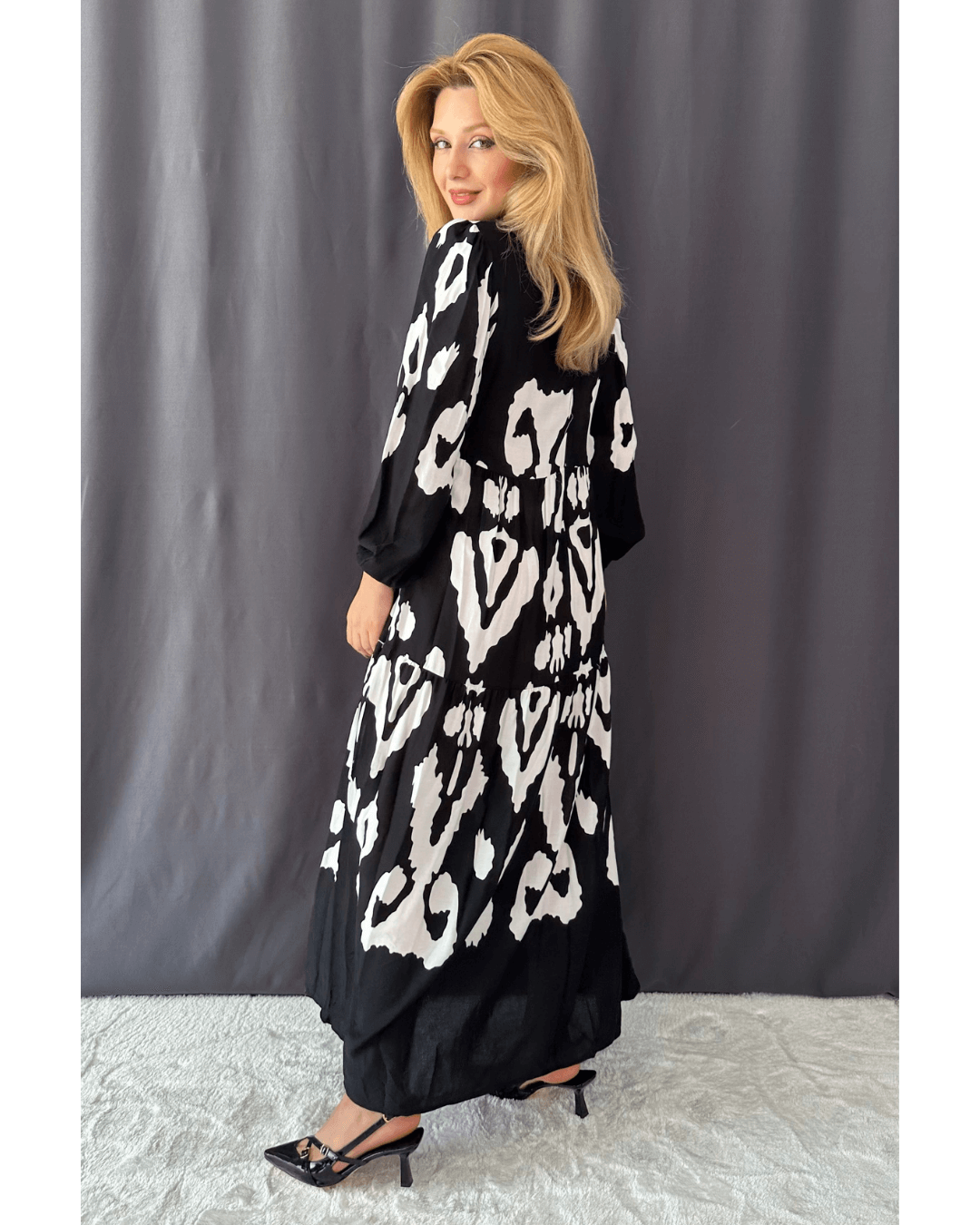 estelle bayan elbise 7680TEKSTİL