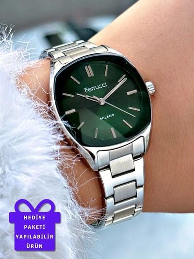 Ferrucci Metal Kol Saati Fc 0624 03377M.05 640572AKSESUAR(SARACİYE,EKİPMAN VS)