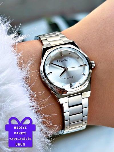 FERRUCCI METAL KOL SAATİ FC 0624 03378M.01 640092AKSESUAR(SARACİYE,EKİPMAN VS)
