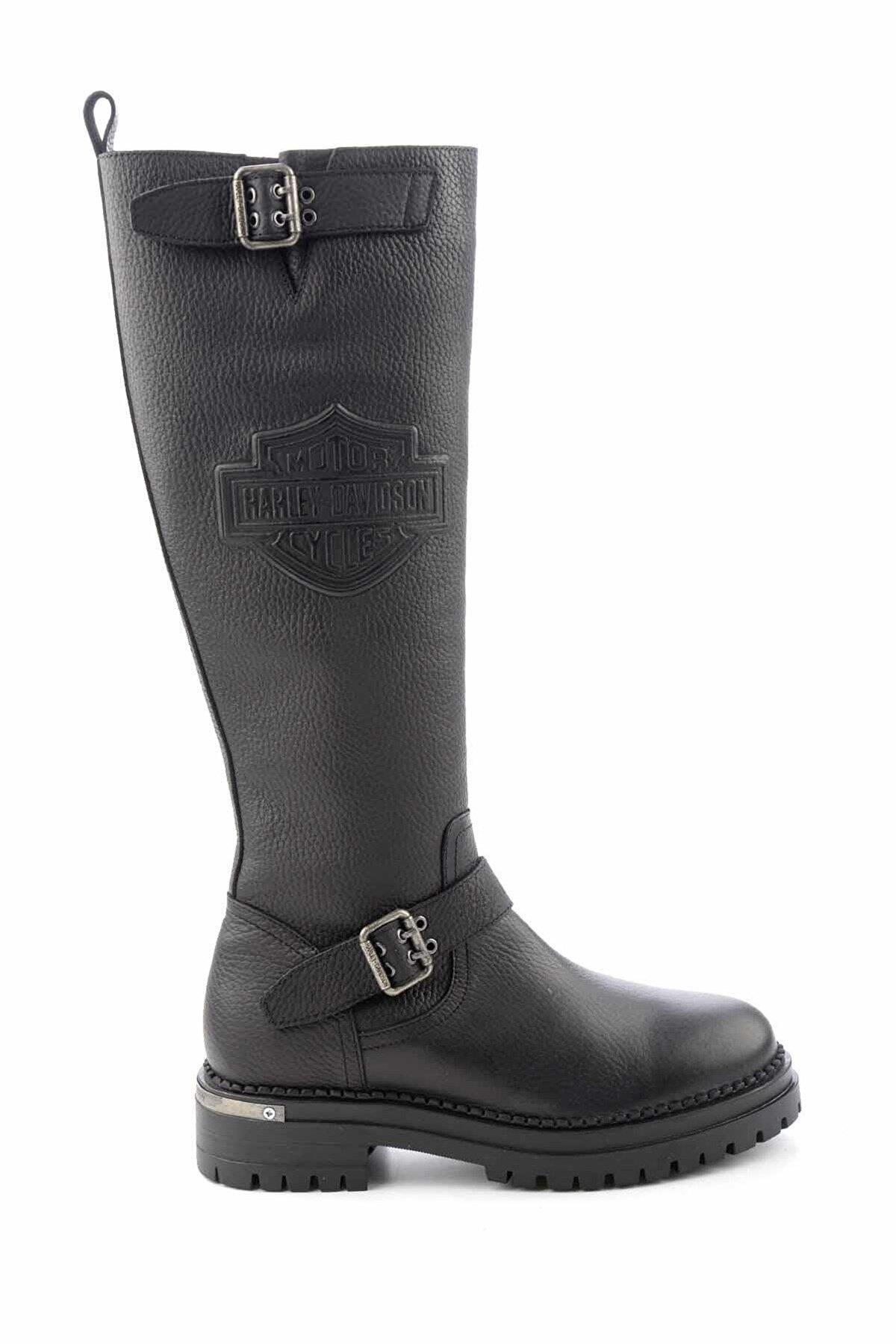 harley davidson bayan trouble çizme 026Z100027AYAKKABI