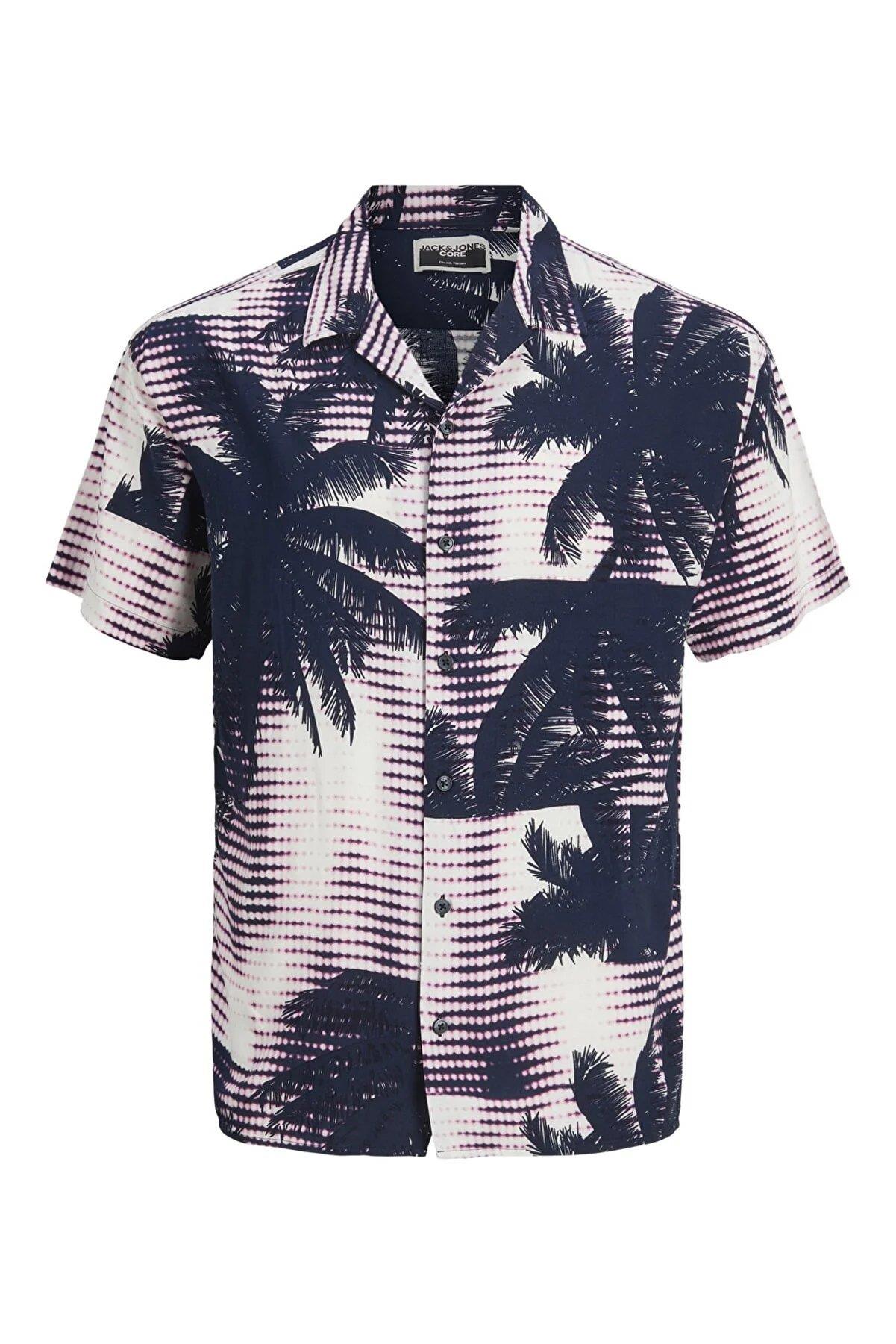 jack&jones shirt - with sleeves male wov vi100 12228020TEKSTİL