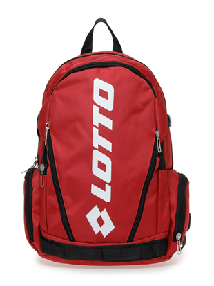 lotto unisex kırmızı laptop bölmeli sırt çantası lıncoln 2prLINCOLN 2PRLOTTO