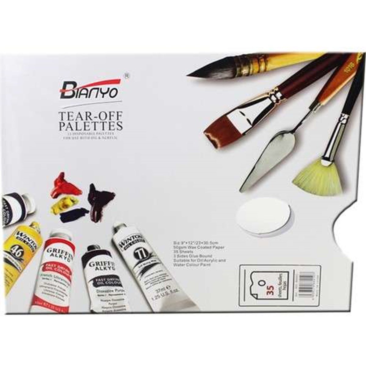 Bianyo Kağıt Palet 23x30.5cm - 35 Yaprak