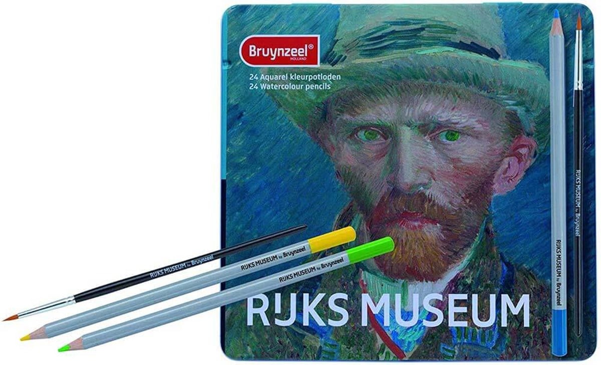 Bruynzeel Rijks Museum Aquarell Boya Kalemi Seti 24 Renk Metal KutuBruynzeel Rijks Museum Aquarell Boya Kalemi Seti 24 Renk Metal KutuAquarell Boya Kalem SetleriBruynzeel