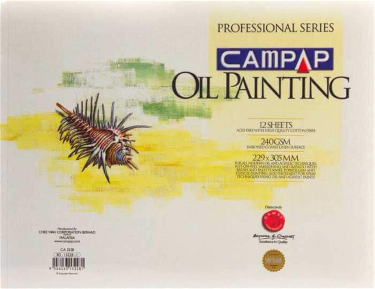 Campap Yağlı Boya Blok A4 240gr 12SayfaYağlı Boya BloklarıCampap