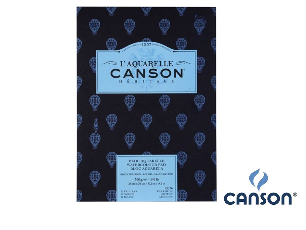 Canson Grain Torchon Sulu Boya Blok