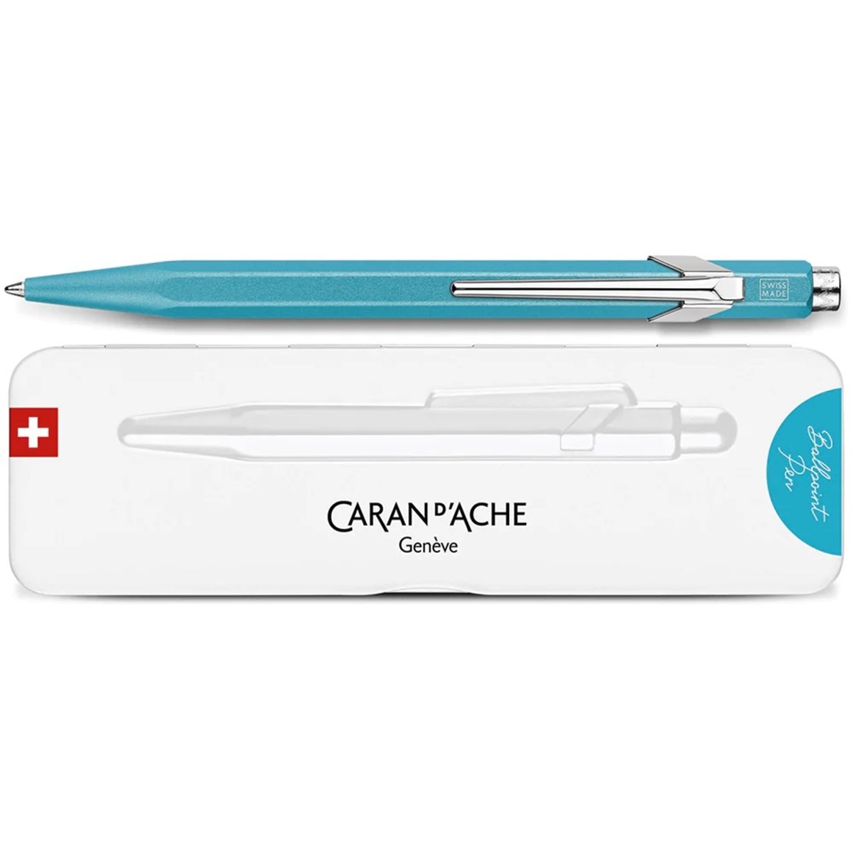 Caran Dache 849 Tükenmez Kalem Colormat-X Turquoise 849.681Caran Dache 849 Tükenmez Kalem Colormat-X Turquoise 849.681Tükenmez KalemCaran D'Ache