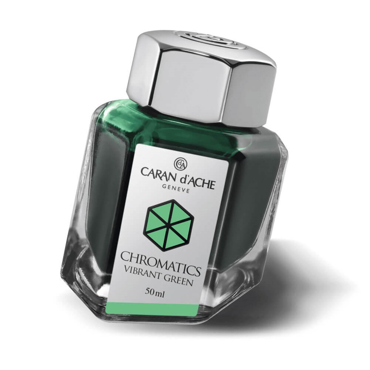 Caran d'Ache Şişe Mürekkep Vibrant Green 50 ml 8011-210Mürekkepler ve KartuşlarCaran D'Ache