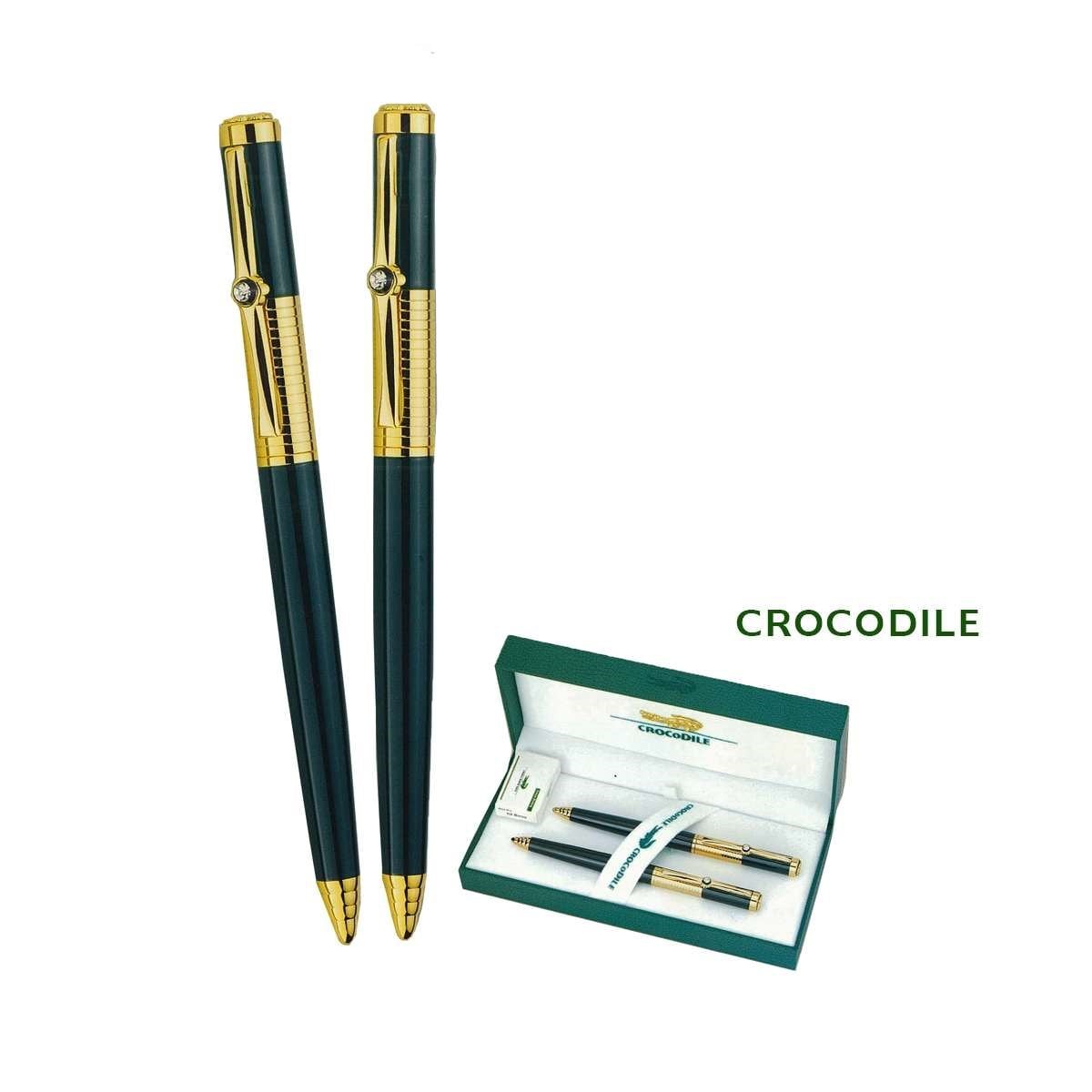 Crocodile Kalem PEKLM0014 Dolma Kalem ve Roller Kalem Seti