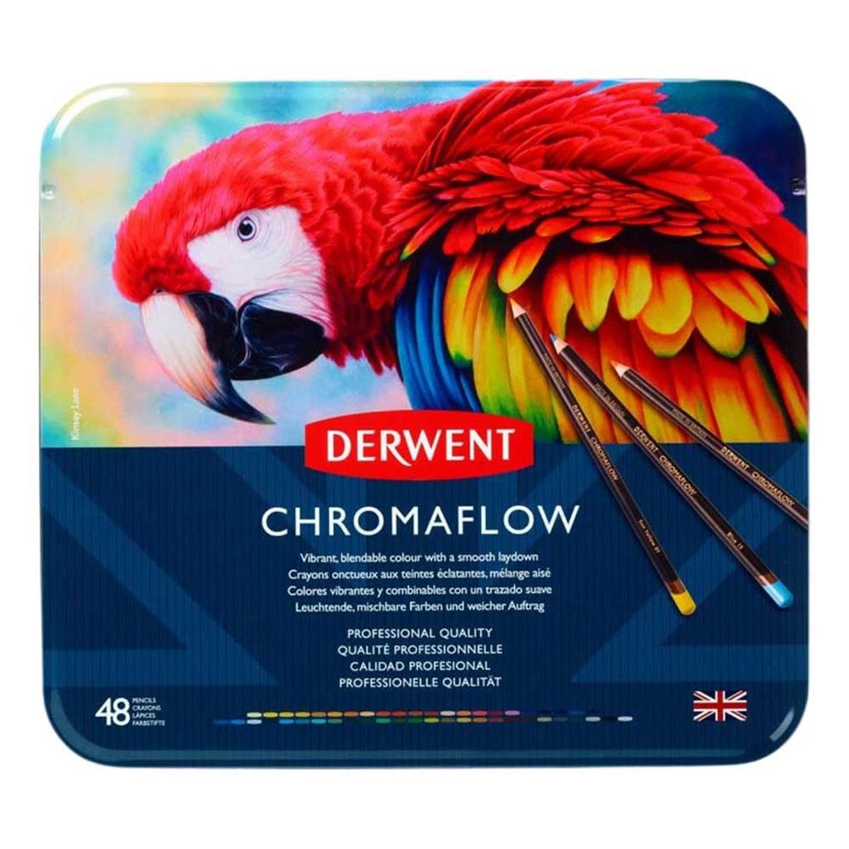 Derwent Chromaflow Profesyonel Kuruboya Kalem Seti 48 RenkDerwent Chromaflow Profesyonel Kuruboya Kalem Seti 48 RenkKuru Boya SetleriDerwent
