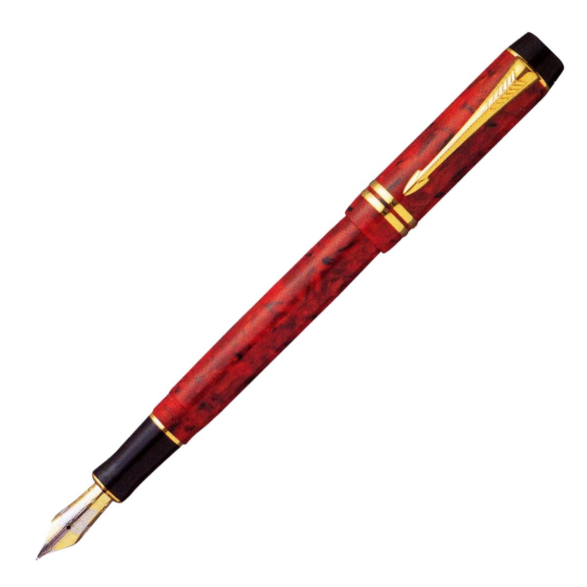 PARKERD042Parker Duofold Jasper Red D042